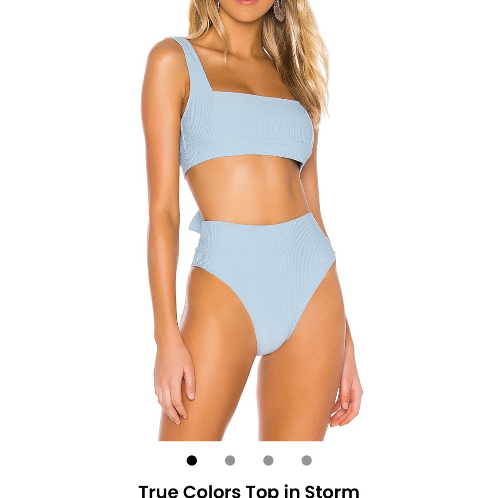 Elegant Sky Blue Bikini Set